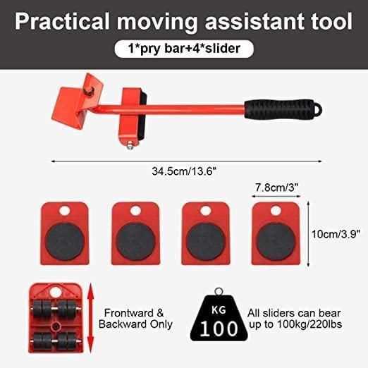 Heavy Furniture Lifter Tools with Sliders