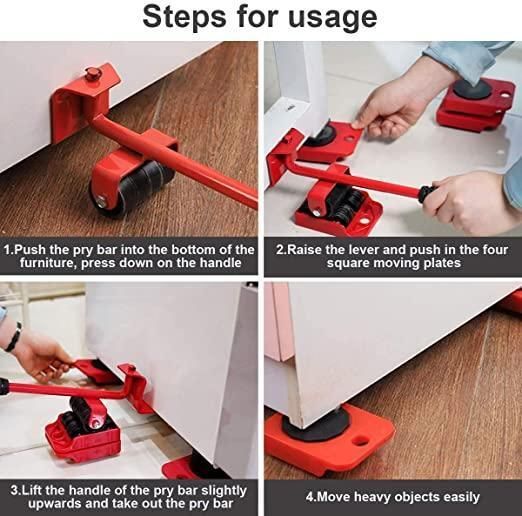 Heavy Furniture Lifter Tools with Sliders